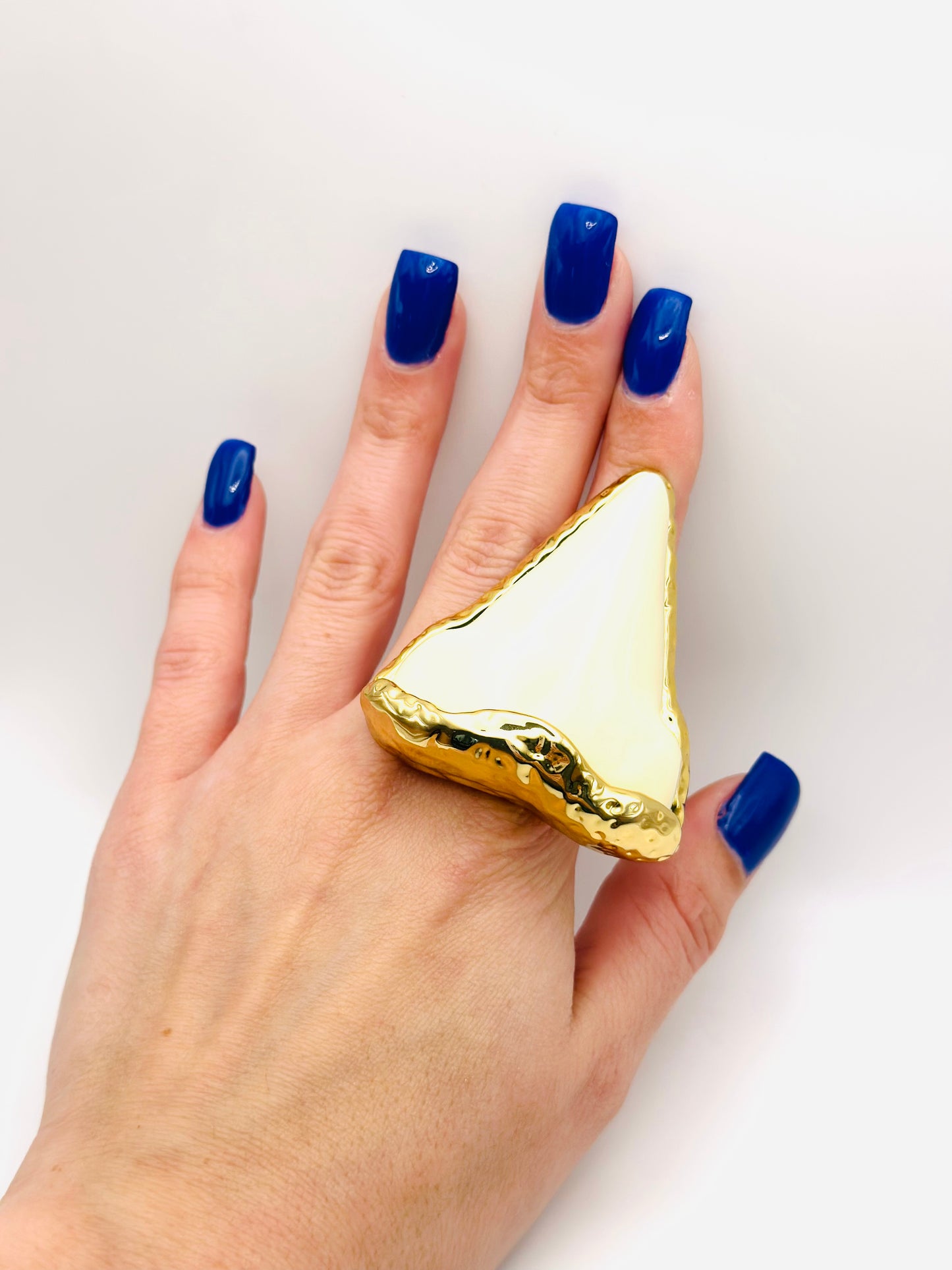 SHARK TOOTH 🦷 RING GOLD