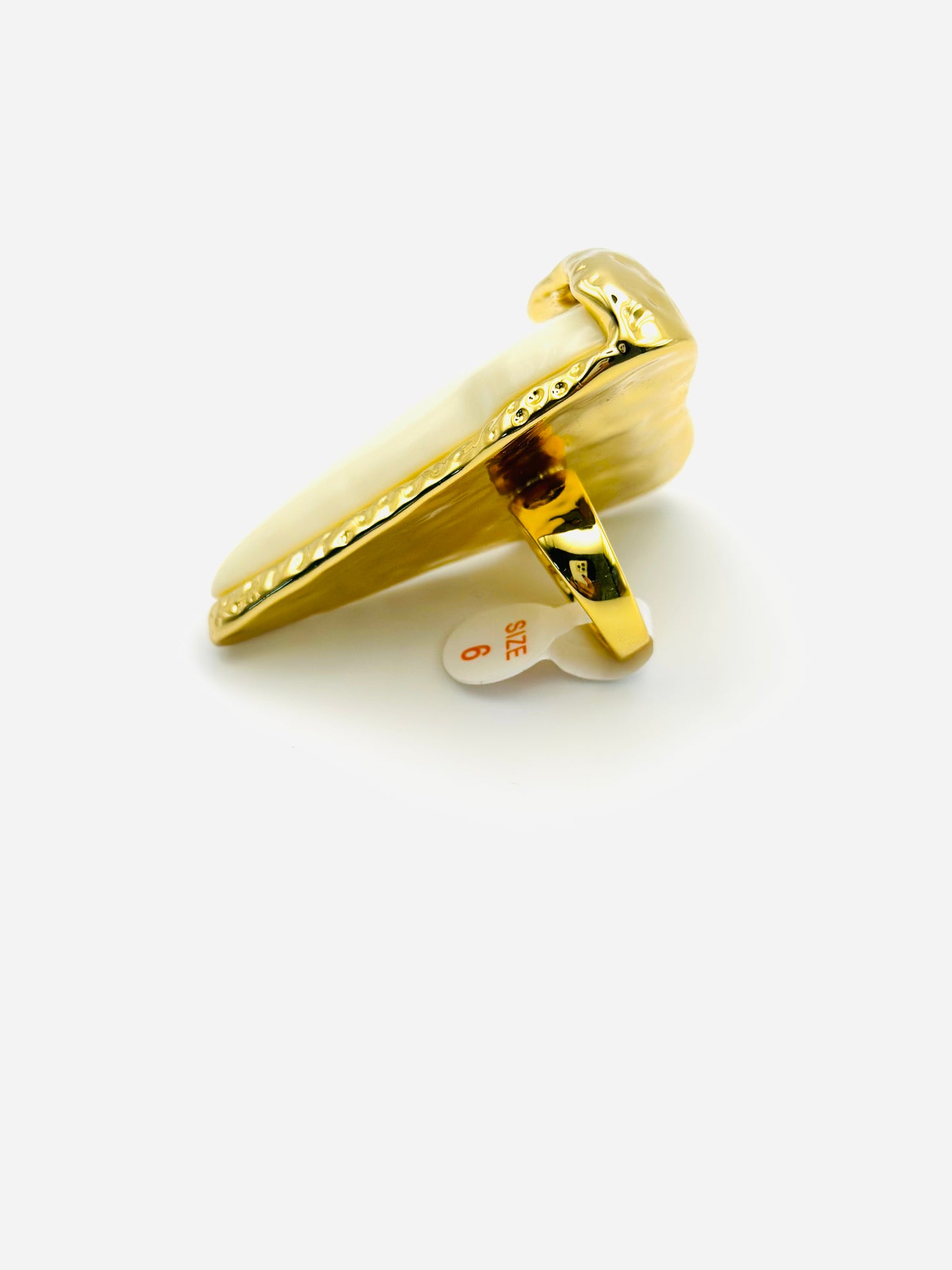 SHARK TOOTH 🦷 RING GOLD