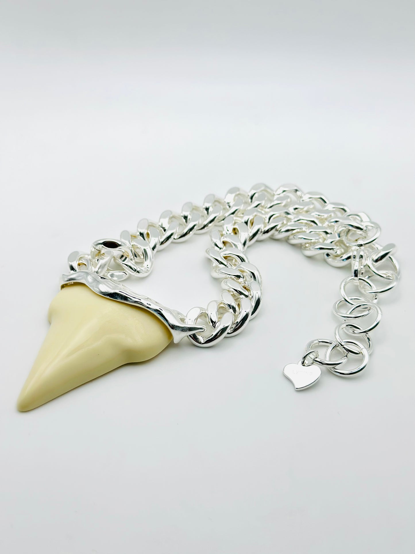 SHARK TOOTH 🦷 NECKLACES SILVER