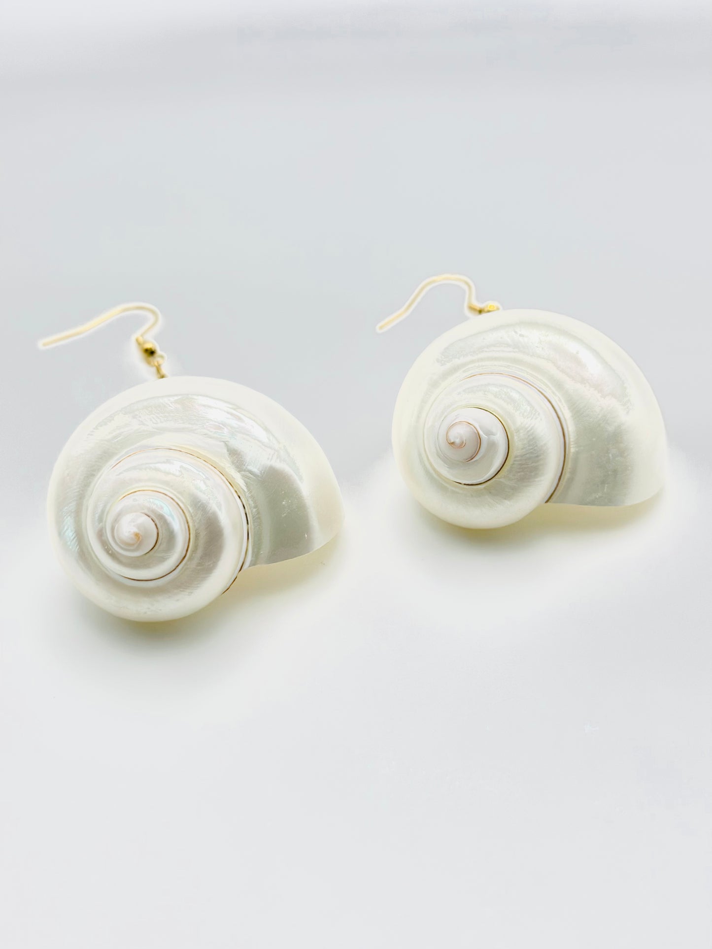 NATURAL CONCH EARRINGS