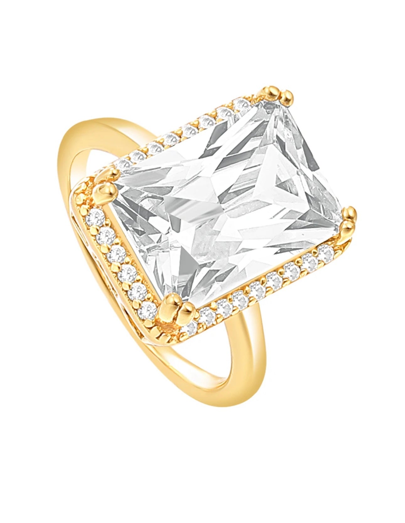 PRINCESS CUT RING