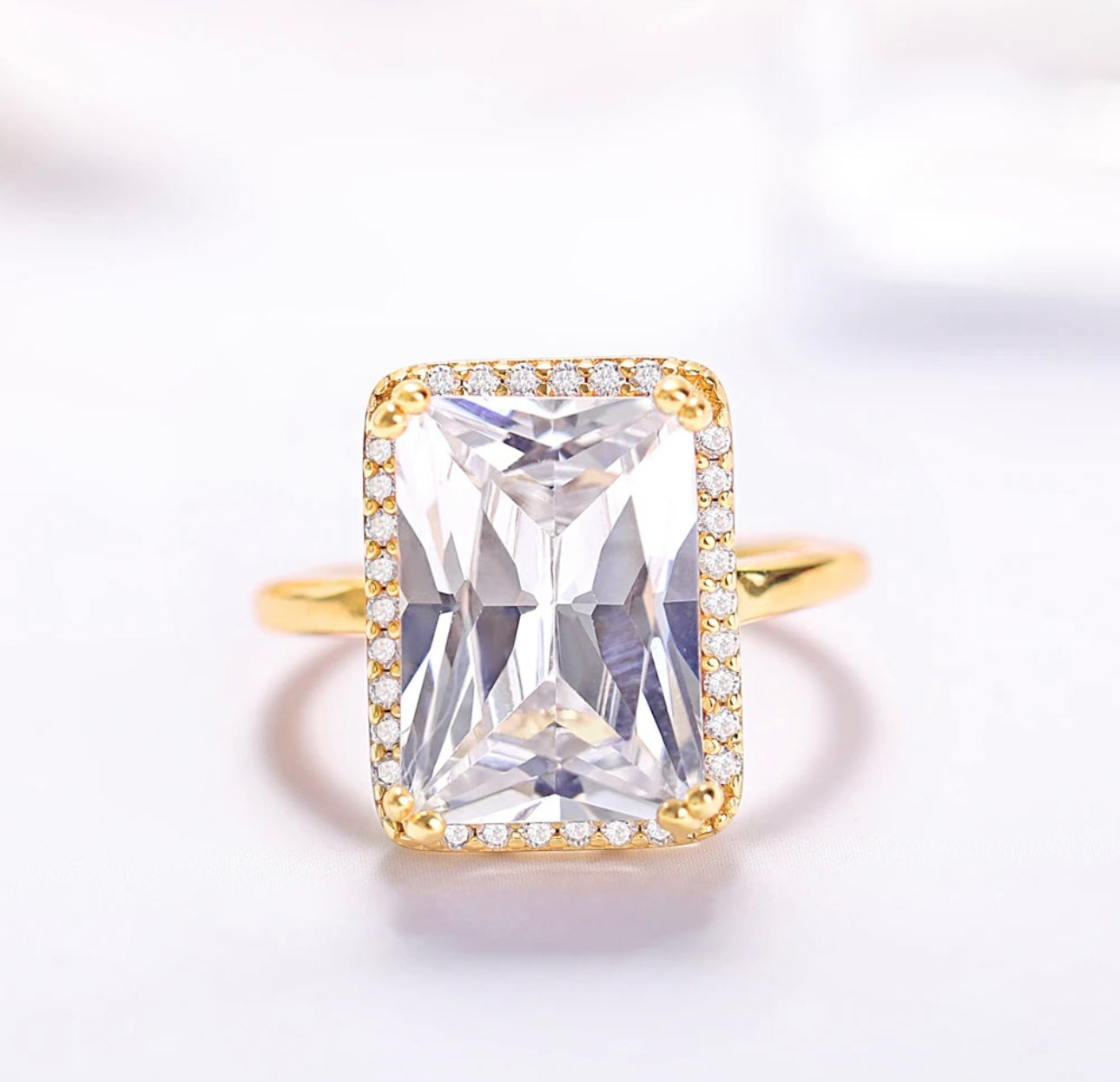 PRINCESS CUT RING