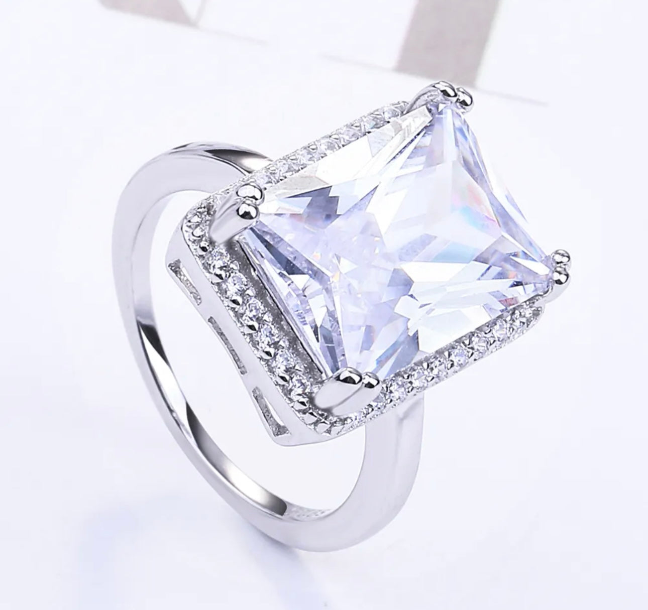 PRINCESS CUT RING