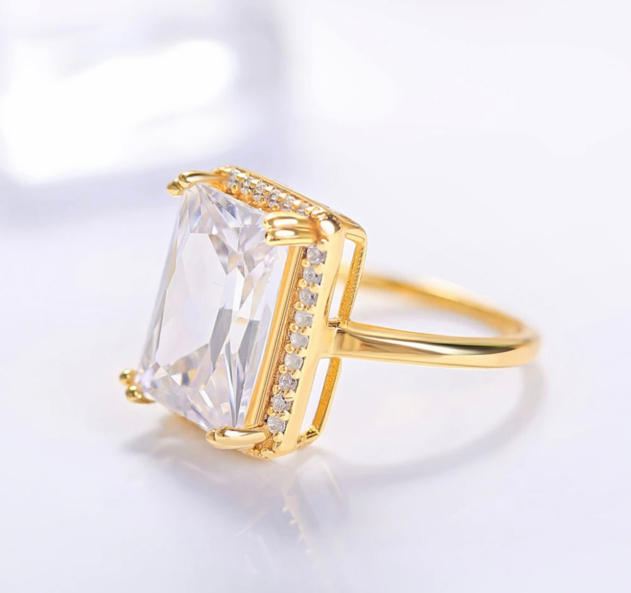 PRINCESS CUT RING