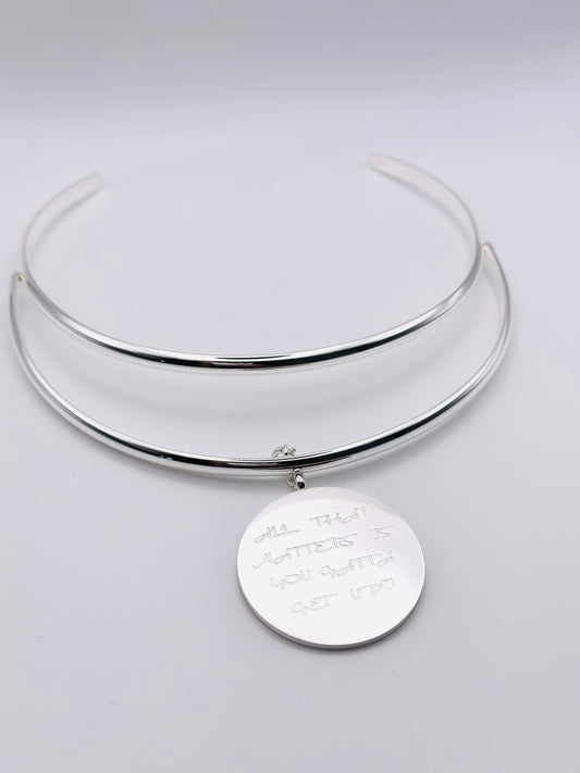 LETTY CHOKER SILVER