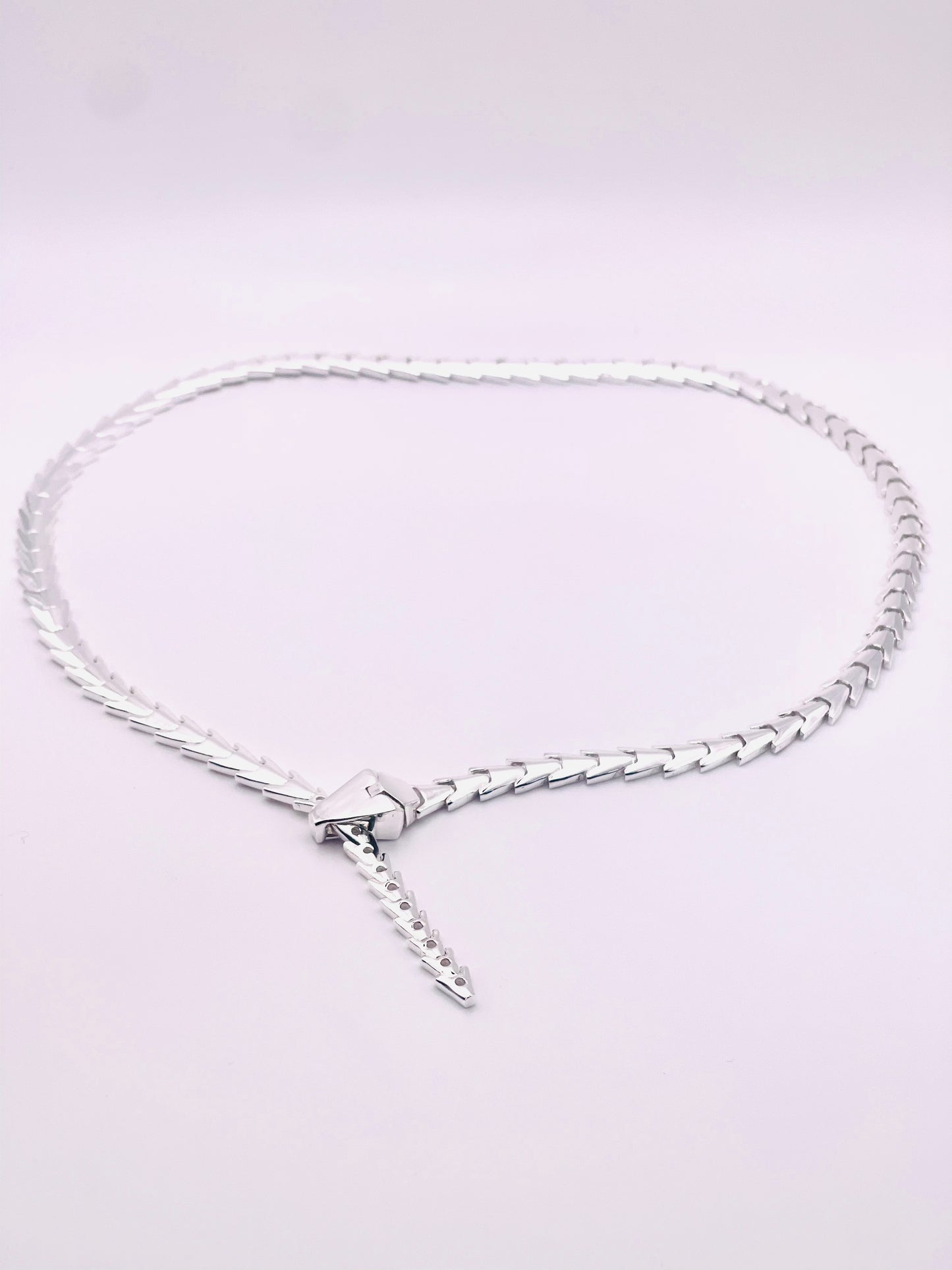 SILVER SNAKE NECKLACES