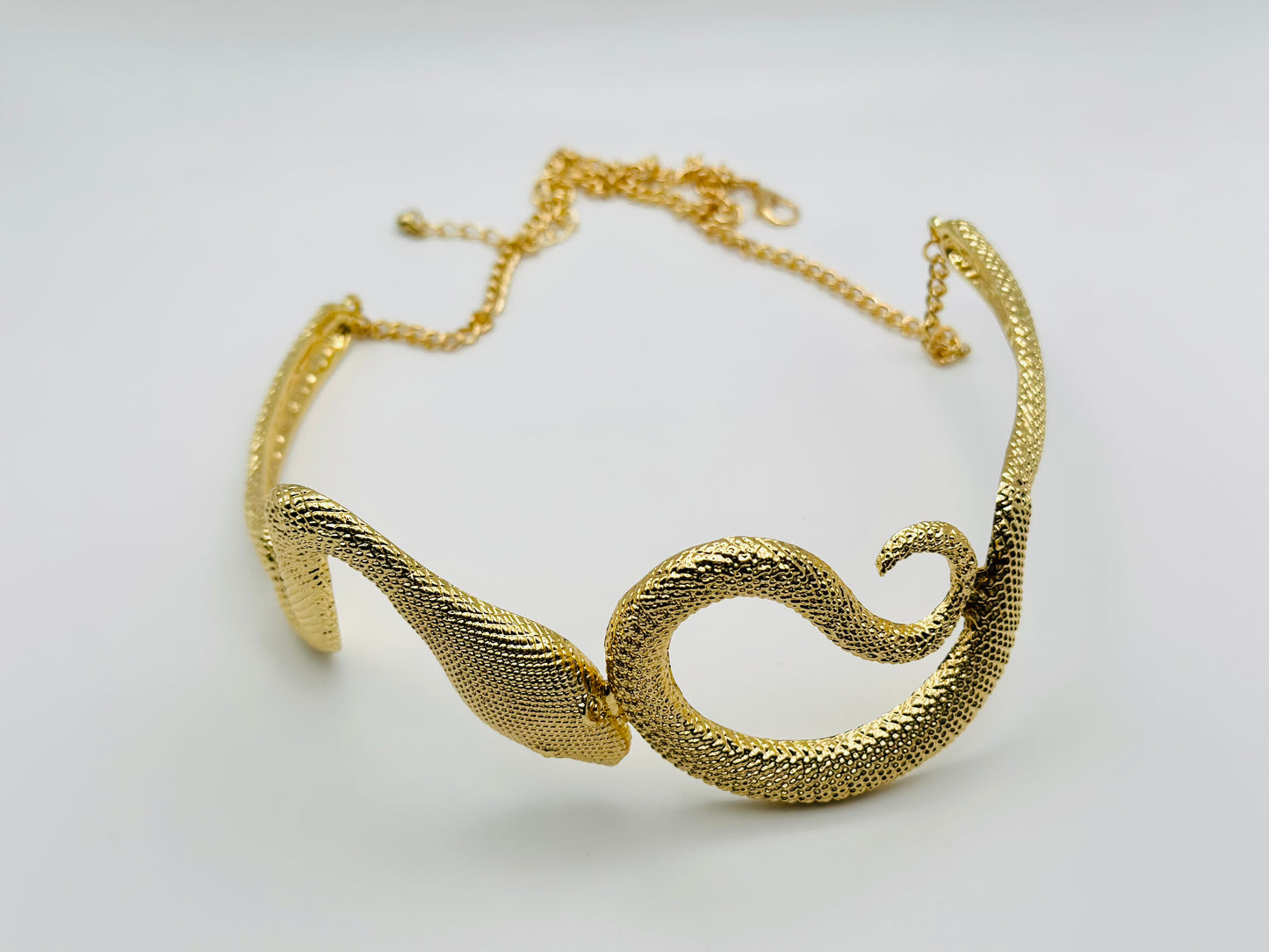 SNAKE CHOKER2 GOLD