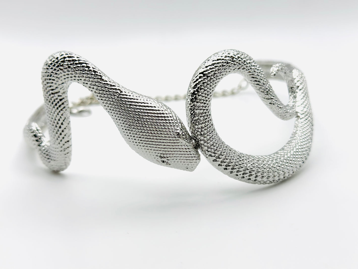 SNAKE SILVER CHOKER